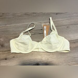 SKIMS Kim Kardashian cotton jersey Tshirt bra 36C new with tags